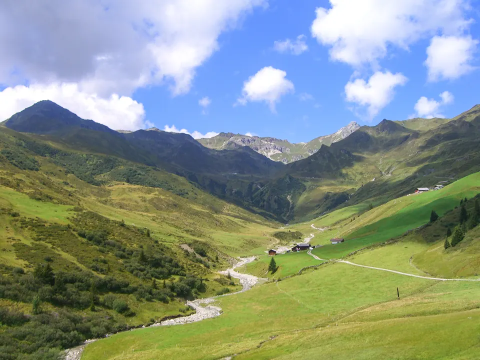 Almtal mit Wanderweg